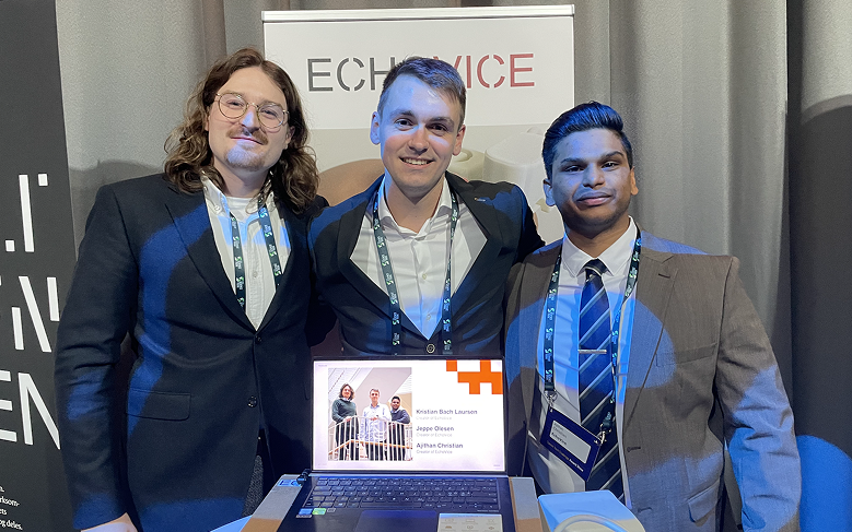 The co-founders of EchoVice